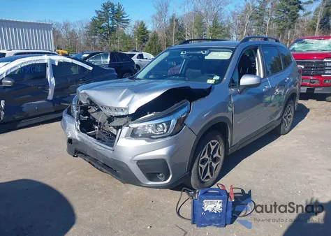2020 Subaru Forester Premium from USA, damaged, VIN JF2SKAJC1LH578973